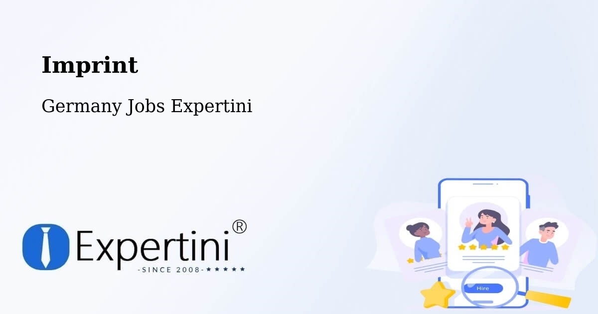 Imprint – Bottrop - Germany Jobs Expertini